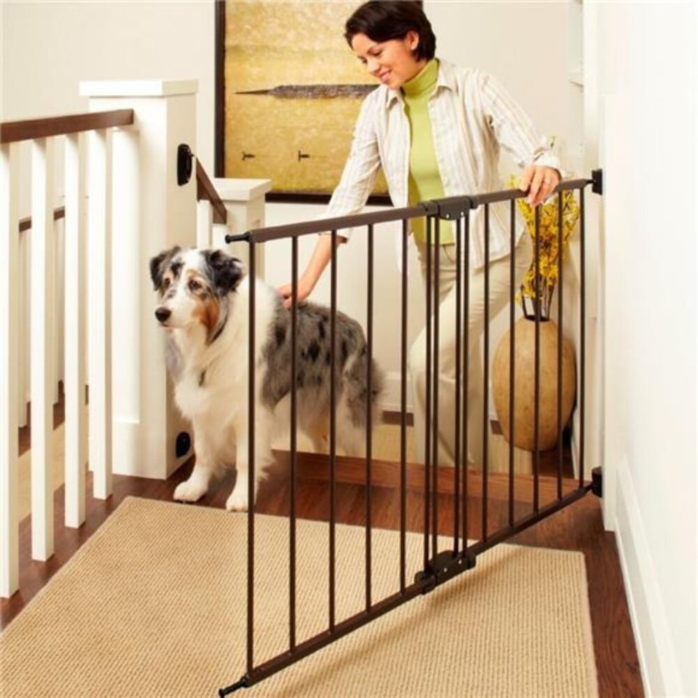 Windsor Walk Thru Pet Gate: 28.68"-47.85" Wide Dog Gate.Hardware Mount,Dog Gates